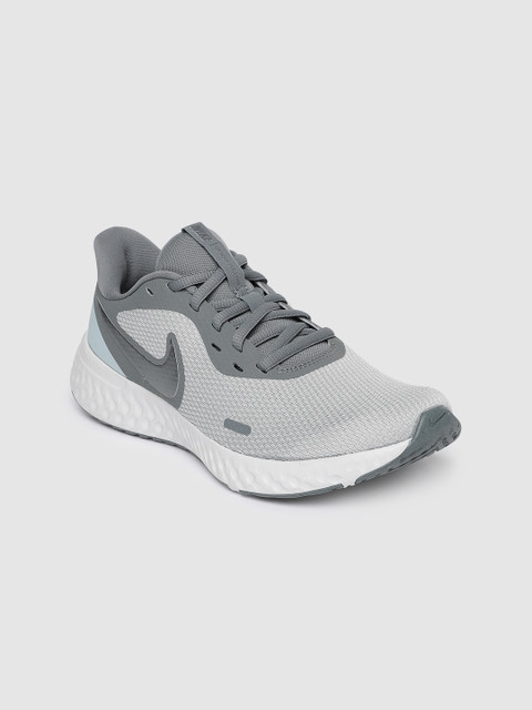

Nike Women Grey Revolution 5 Running Shoes
