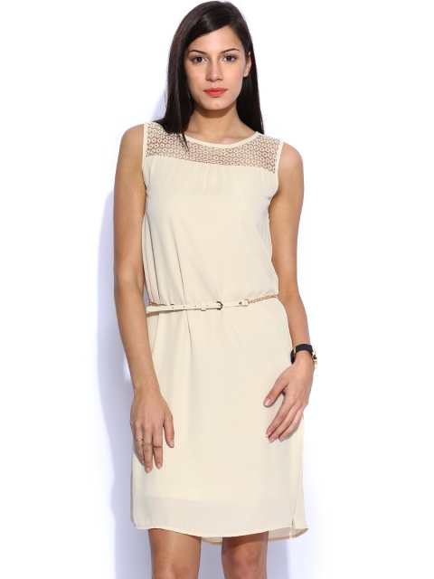 

Deal Jeans Beige Shift Dress