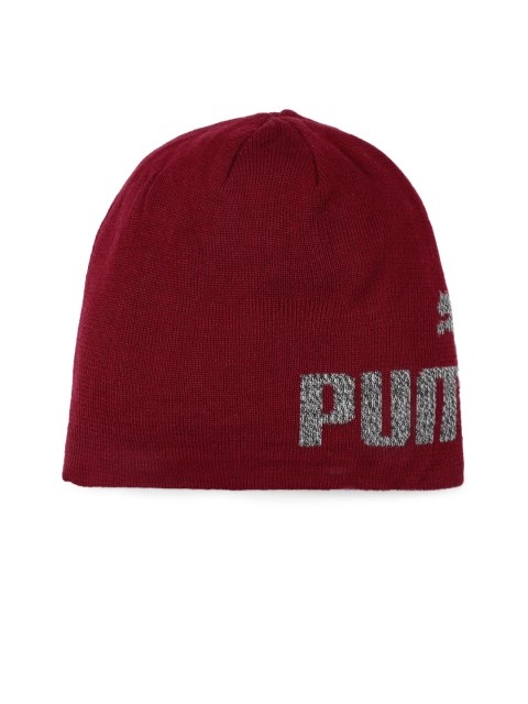 

Puma Unisex Maroon Brand Logo Beanie