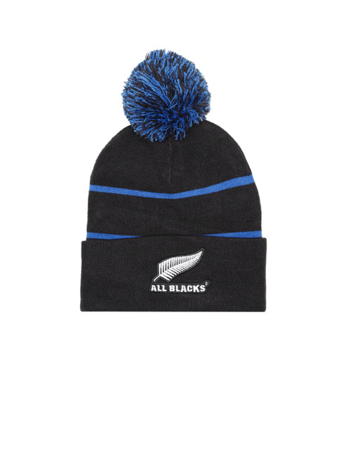 

ADIDAS Unisex Black & Blue Striped All Blacks Beanie