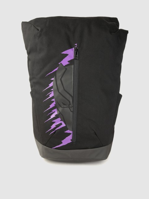 

ADIDAS Kids Black & Purple Marvel Black Panther Training Backpack