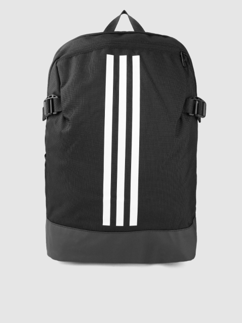 

ADIDAS Unisex Black Power IV Fab Striped Laptop Backpack