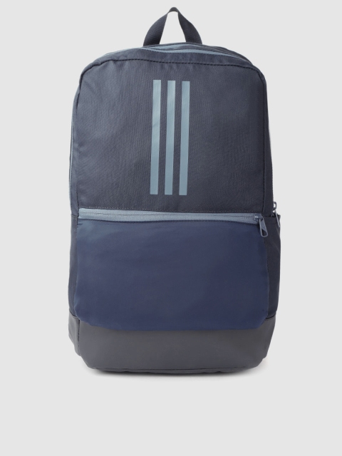 

ADIDAS Unisex Navy Blue Brand Logo Laptop Backpack