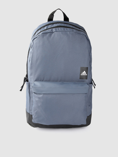 

ADIDAS Unisex Navy Blue CLAS Pocket Solid Laptop Backpack