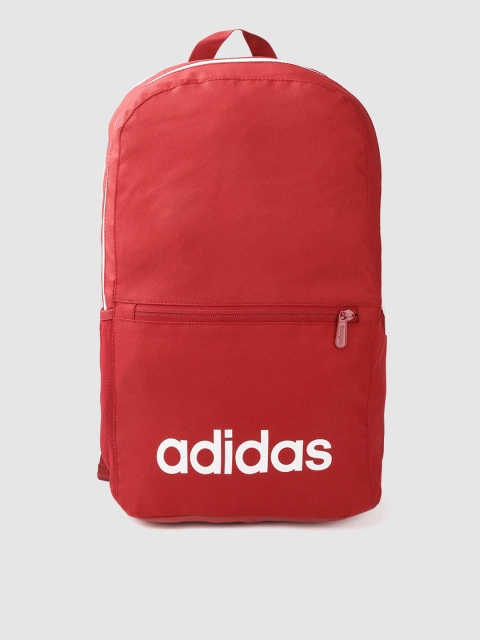 

ADIDAS Unisex Red Brand Logo Backpack