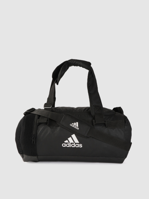 

ADIDAS Unisex Solid Training Convertible Duffel Bag, Black
