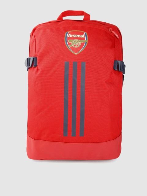 

ADIDAS Unisex Red Brand Logo Arsenal Football Backpack