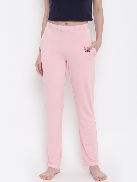 

Sweet Dreams Women Pink Solid Lounge Pants