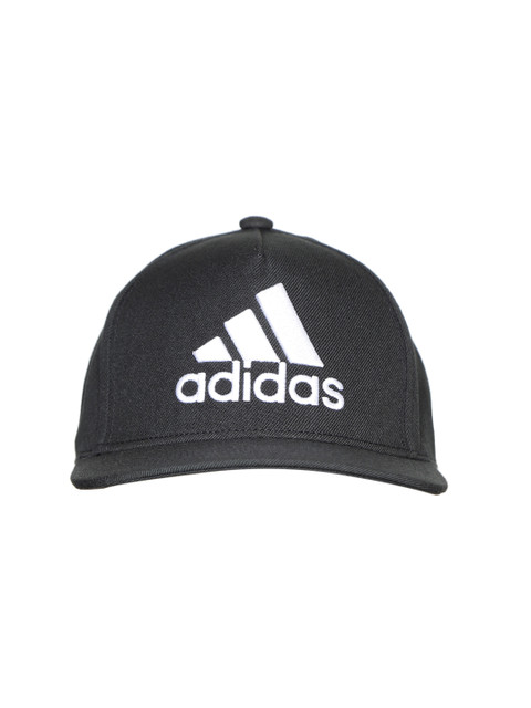 

ADIDAS Unisex Black H90 Logo Embroidered Snapback Cap