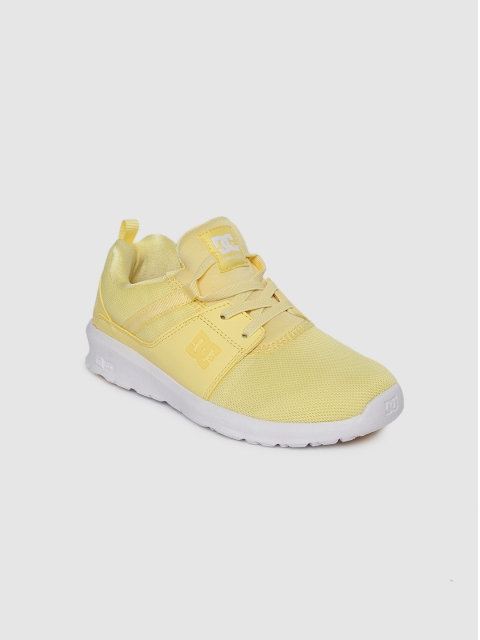 

DC Girls Yellow HEATHROW Sneakers