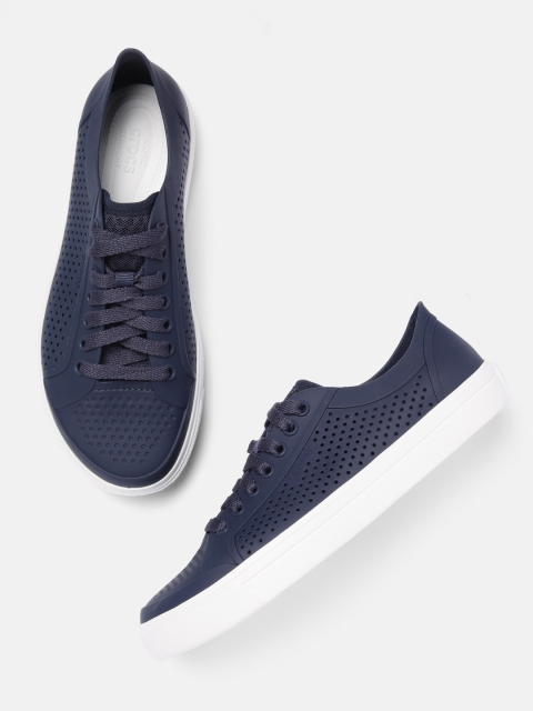 

Crocs Men Navy Blue Citilane Roka Court Sneakers
