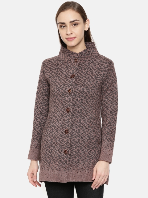 

Duke Women Brown & Black Cardigan