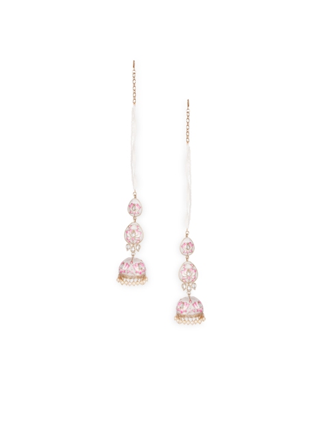 

Tipsyfly Grey Dome Shaped Jhumkas