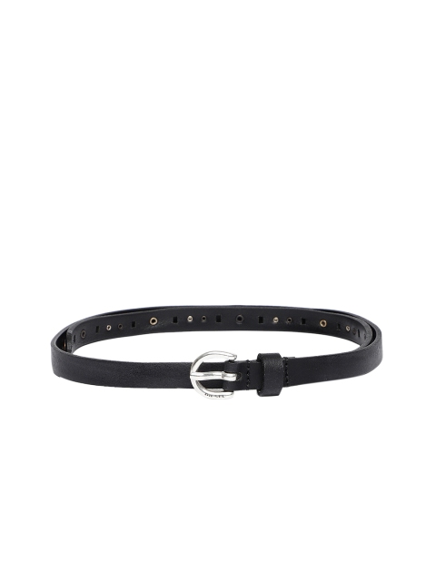 

DIESEL Women Black Solid Belt