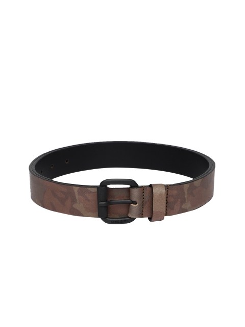 

DIESEL Men Brown Printed Belt