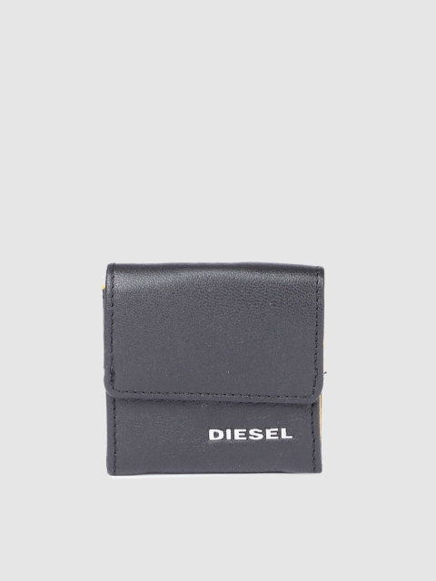 

DIESEL Black Solid Coin Purse