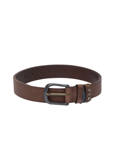 

DIESEL Men Brown Textured Belt