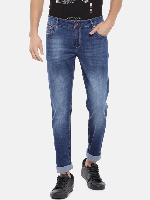 

Globus Men Blue Slim Fit Mid-Rise Clean Look Jeans