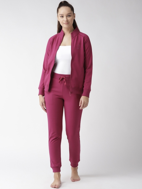 

MADAME M SECRET Women Magenta Solid Nightsuit