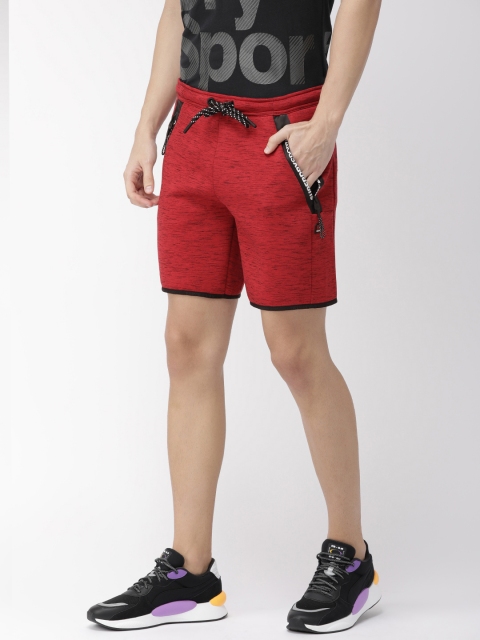 

Superdry Men Red Solid DrySport Core Sport Tech Regular Fit Sports Shorts