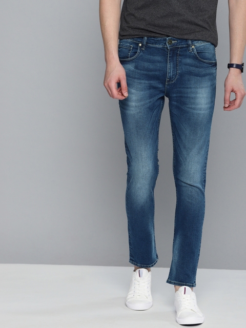 

Mast & Harbour Men Blue Skinny Fit Mid-Rise Clean Look Jeans