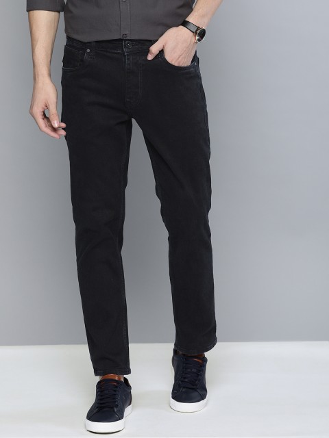 

Mast & Harbour Men Navy Blue Slim Fit Mid-Rise Clean Look Stretchable Jeans