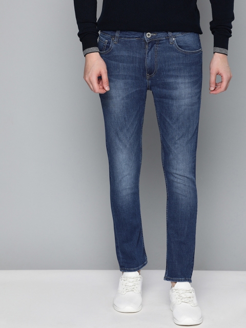 

Mast & Harbour Men Blue Skinny Fit Mid-Rise Clean Look Stretchable Jeans
