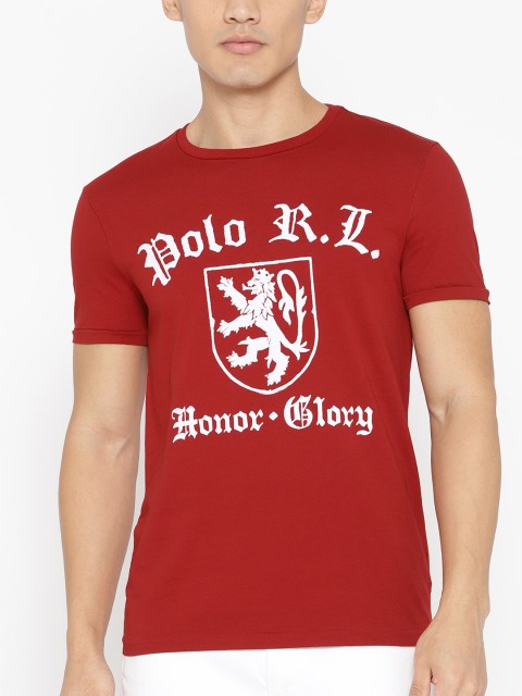 

Polo Ralph Lauren Men Custom Slim Fit Graphic Tee, Red