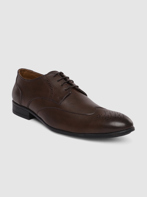 

Park Avenue Men Brown Formal Brogue Shoes