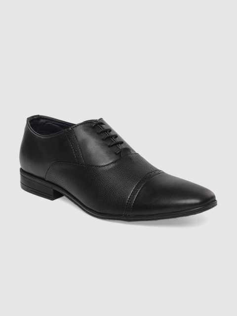 

Park Avenue Men Black Formal Oxfords