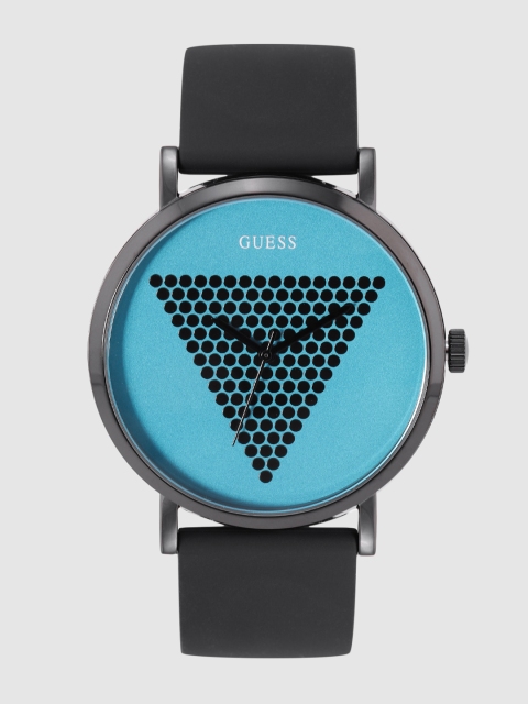 

GUESS Men Blue & Black Analogue Watch W1161G6