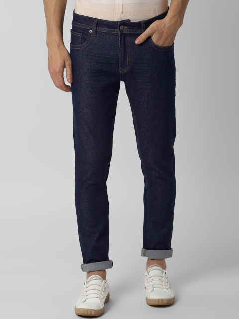 

Peter England Casuals Men Blue Slim Fit Mid-Rise Clean Look Stretchable Jeans