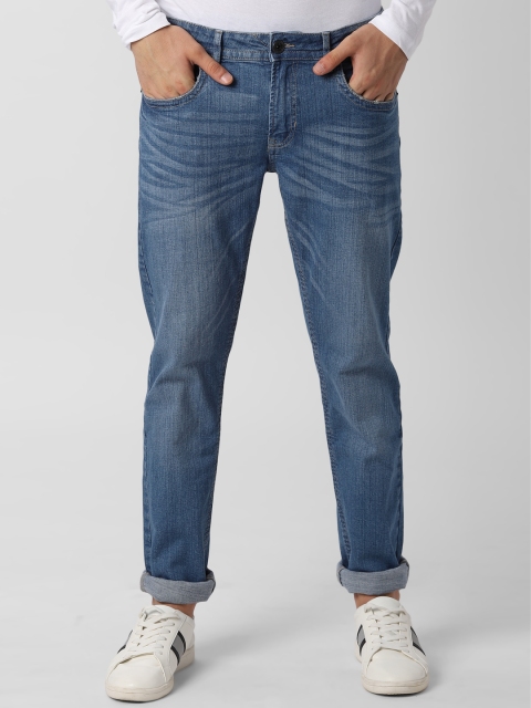 

Peter England Casuals Men Blue Slim Fit Mid-Rise Clean Look Stretchable Jeans