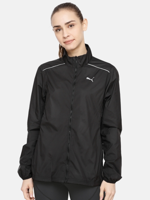 

Puma Women Black Solid Ignite Wind Jacket