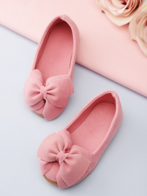 

Hoppipola Girls Pink Solid Ballerinas