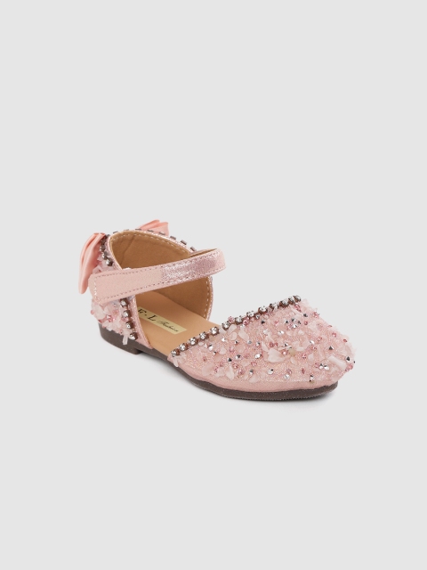 

Hoppipola Girls Pink Embellished Mary Jane