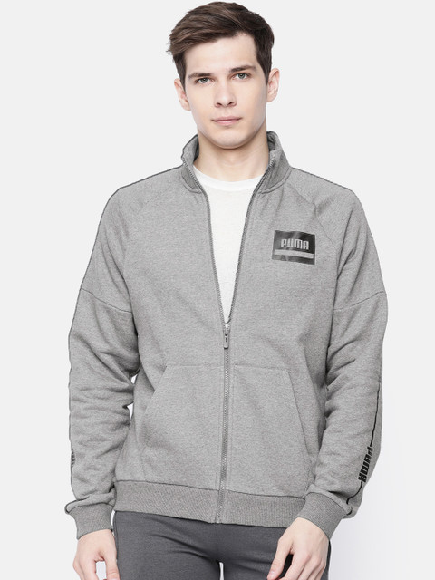 

Puma Men Grey Solid Jacket