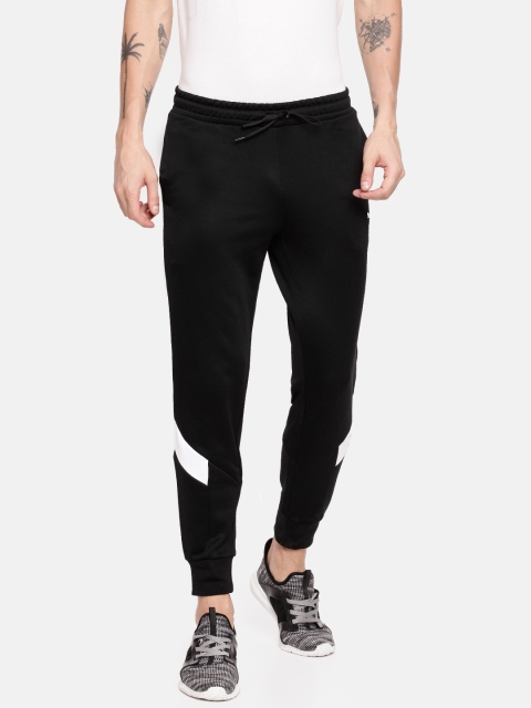 

Puma Men Black Solid Slim-Fit MCS Track Joggers
