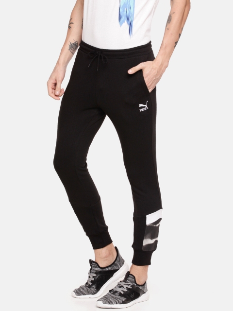 

Puma Men Black Slim-Fit Solid Cloud Pack MCS Joggers