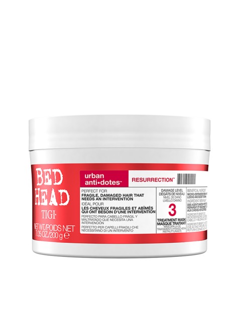 

TIGI Unisex Bed Head Urban Antidotes Resurrection Hair Repair Mask 200 g, White