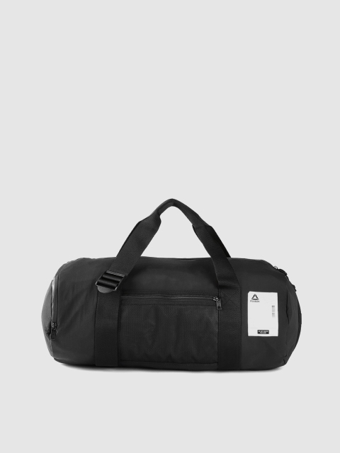 

Reebok Unisex Black Solid TS Grip Training Duffel Bag