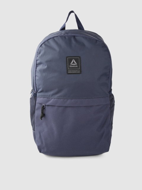 

Reebok Unisex Navy Blue Style Found Solid Laptop Backpack