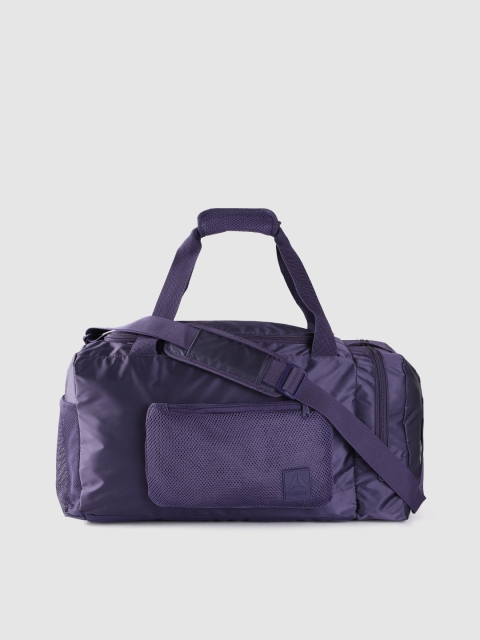 

Reebok Women Purple Solid OST Grip Training Duffel Bag