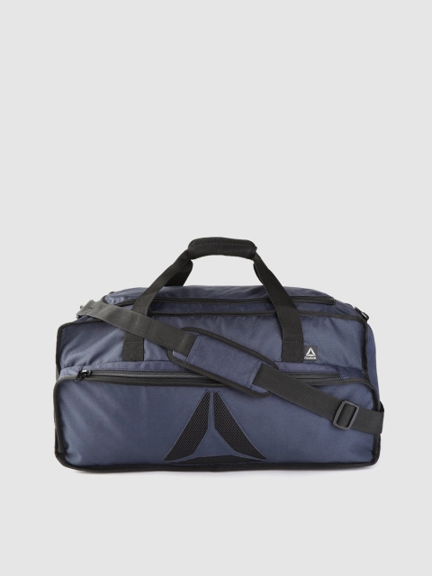 

Reebok Unisex Navy Blue Solid Large ACT ENH Grip Training Duffel Bag
