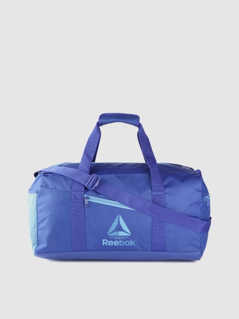 

Reebok Unisex Blue Solid TE M Grip Training Duffel Bag
