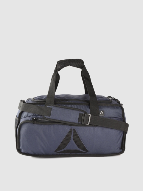 

Reebok Unisex Navy Blue Solid Medium ACT ENH Grip Training Duffel Bag