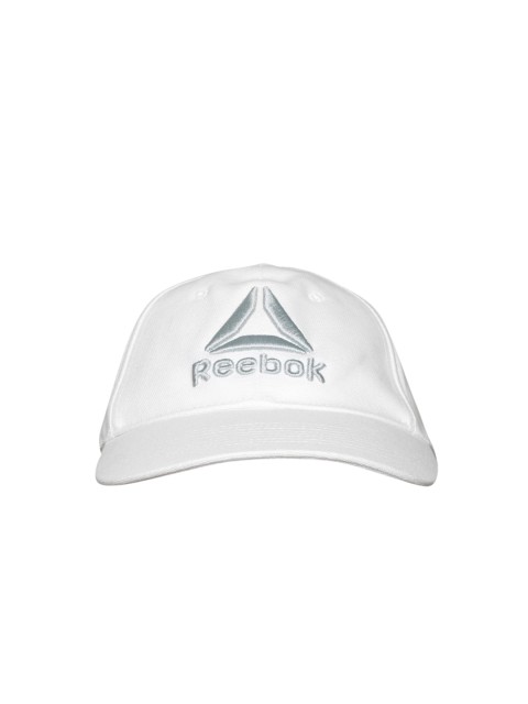 

Reebok Unisex White & Grey ACT ENH Embroidered Training Baseball Cap