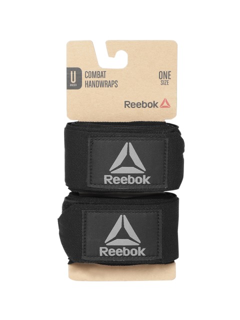 

Reebok Unisex Black Solid Combat Hand Wrap