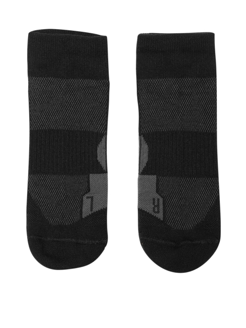 

Reebok Unisex Black OST Tech Patterned Ankle-Length Training Inside Socks