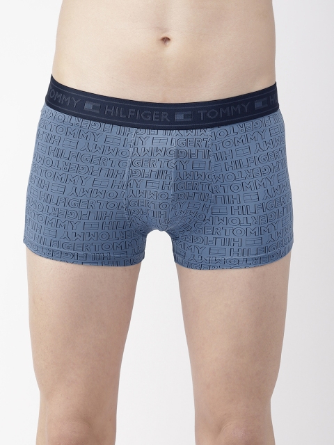 

Tommy Hilfiger Men Blue Printed Trunks P9AB4115